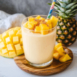 Tropical Mango Pineapple Smoothie Bowl