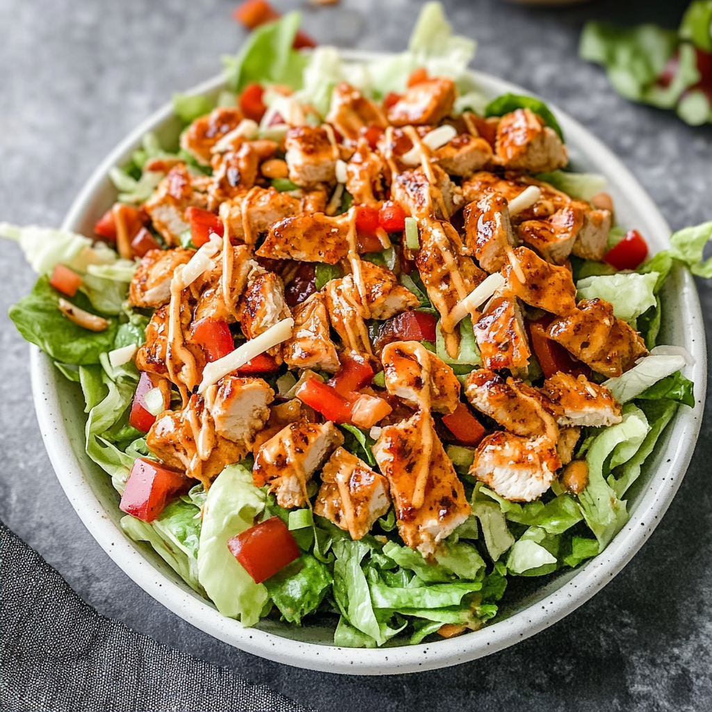 Honey Hot Chicken Salad