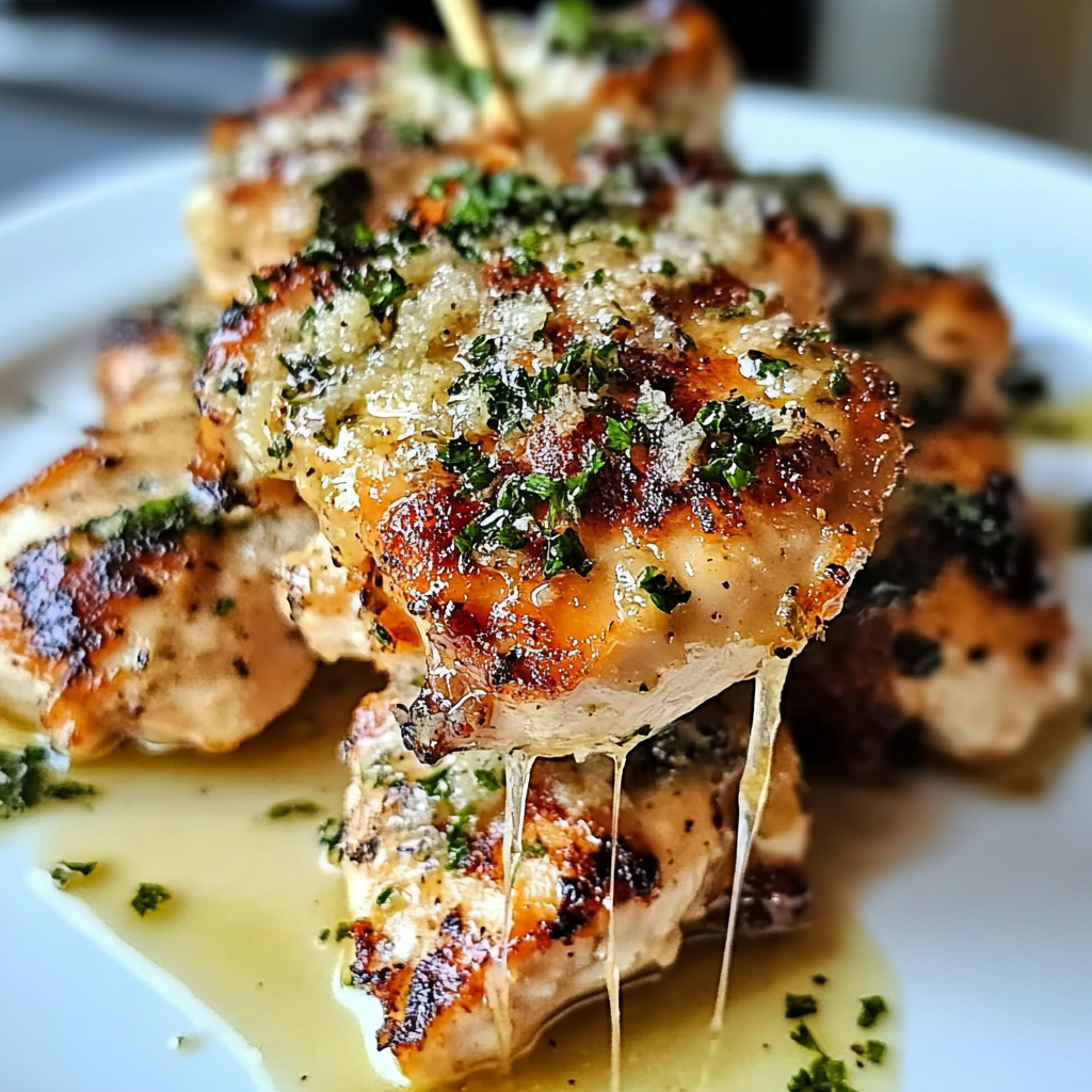 Blackstone Garlic Parmesan Chicken