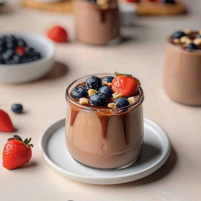 Creamy Protein Pudding
