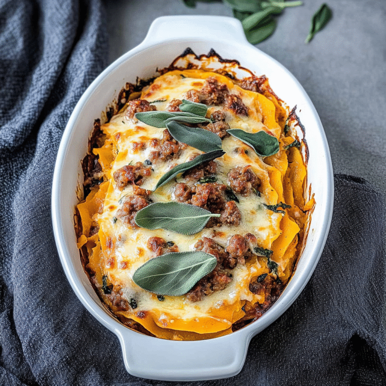 Butternut Squash Lasagna Recipe