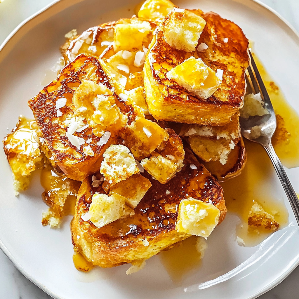 Hawaiian Roll French Toast
