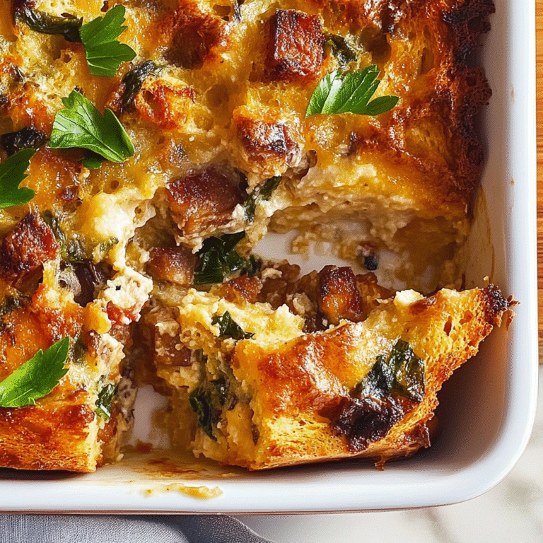 Breakfast Strata
